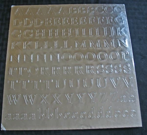 NLA Creative Memories LARGE ABC/123 BOLD~Classic~CLASSY Stickers~Many Colors~NEW - Picture 1 of 51