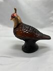 Vintage Avon Quail Decanter Wild Country Aftershave Glass Collectible