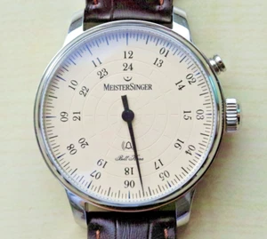 MEISTERSINGER Suonante Bell Hora Avorio Naturale Rif. BHO913 NUOVO FULL SET - Foto 1 di 9