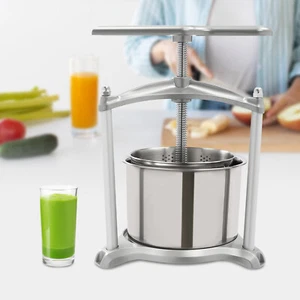 Spremiagrumi manuale frutta vino frutta verdura con botte acciaio inox - Foto 1 di 18