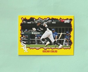 2023 TOPPS TBT 1990 ROBOCOP RC CARD SET 39 CHICAGO WHITE SOX OSCAR COLAS #117