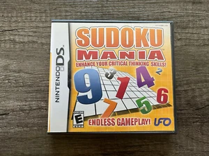 Sudoku Mania (Nintendo DS, 2006) Completo con Manual CIB - Imagen 1 de 5