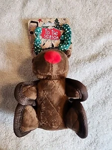 'Tis The Season 6 Zoll Rentier Hundespielzeug - Bild 1 von 3