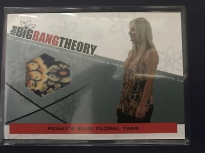 BIG BANG THEORY SEASONS 3 & 4 TRADING CARD COSTUME CARD PENNY'S FLORAL TANK M03 - Image 1 of 2