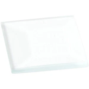 Vidrio transparente biselado Plymor 1" cuadrado, 3 mm de grosor - Imagen 1 de 1