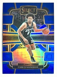 2023-24 Select Cade Cunningham Silver Blue Prizm Refractor SP 26 Detroit Pistons - Imagen 1 de 12