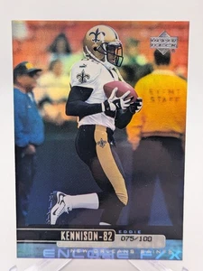 💥 1999 Upper Deck Encore F/X SP #75/100 Eddie Kennison #108; Saints - Picture 1 of 2