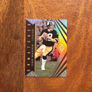 Terry Bradshaw 2018 Panini Phoenix Unmatched #2 Red /299 - Pittsburgh Steelers - Bild 1 von 2