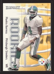 2000 Impact #21 Plaxico Burress Pittsburgh Steelers Rookie - Picture 1 of 2