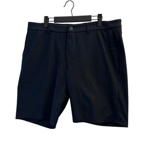 johnnie-O Prep-Formance Golf Shorts Navy Blue Cardinal Logo Size 36 - Picture 1 of 11