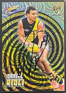 Signed Daniel Rioli Richmond Tigers Autograph on 2021 HoloFoil Select Card - Picture 1 of 1