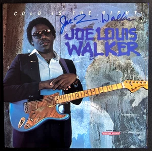 Das Album "Cold Is The Night" signiert von Joe Louis Walker - Bild 1 von 2