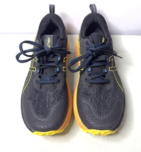Asics Trabuco Max 2 Laufschuhe, schwarz/goldgelb Herren Größe US 10,5 - Bild 1 von 18
