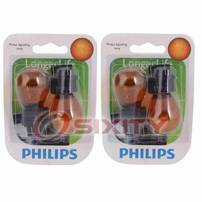 2 bombillas de señal de giro delanteras Philips para Bugatti Veyron 16.4 2006-2012 hn Foto 1 de 4