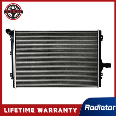 Radiator 2822 Fit 2004-2013 Audi A3 07-15 TT 10-14 Volkswagen Golf Jetta 2.0L Foto 1 de 4