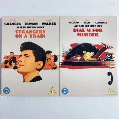 DVD Thriller Alfred Hitchcock Strangers on a Train + Dial M for Murder Slipcover - Image 1 of 4