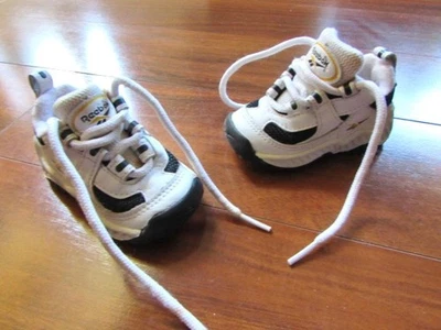 REEBOX ~ New! NIB Toddler's 3 ~ VINTAGE! 1998 90's Walking Trainer Baby Sneakers - Image 1 of 4