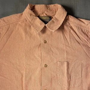 Pendleton The Portland Collection Mens Large Virgin Wool Button Up USA Made Rare - Picture 1 of 8