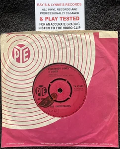 The Undertakers – Everybody Loves A Lover 7'' Vinyl 1963 CLEANED/TESTED VG VIDEO - Picture 1 of 7