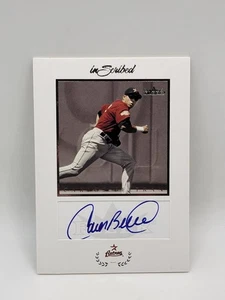 Autografo con scritta Fleer Carlos Beltran 2004 #CB A - Foto 1 di 2