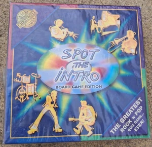 Spot the Intro - Board Game Edition - Rock & Pop Quiz Game with CD 2001 - Picture 1 of 2