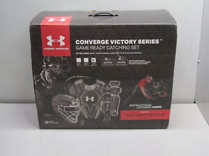 Under Armour Converge Victory Series Catching Set Large - Red