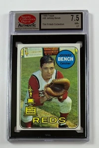 1969 Topps #95 Johnny Bench SCD 7.5 NM+ GC27-2139 - Picture 1 of 2