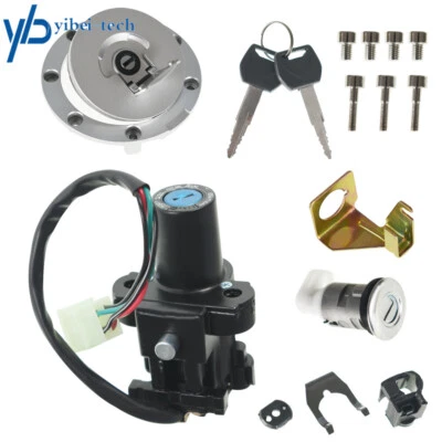 Interruptor de encendido para Honda CBR900RR CBR929RR CBR954RR 00-03 tapa de gas combustible llave de bloqueo Foto 1 de 4