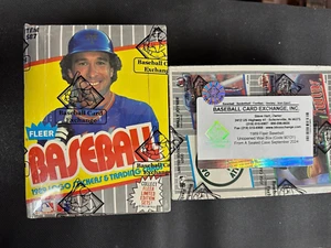 1989 FLEER BASEBALL ERROR WAX BOX BBCE AUTHENTICATED FASC CASE NUMBER 90131 - Picture 1 of 1