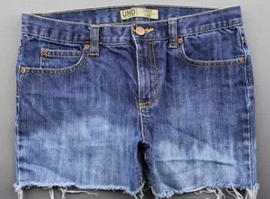 Vintage Girl 2006 Old Navy Classic Cut Off Jean Short Mid Rise Sz 12 Plus (29x3) - Picture 1 of 5