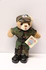 Bear Forces Of America Mini US Army Female BDU IRA Green Inc Plush VTG