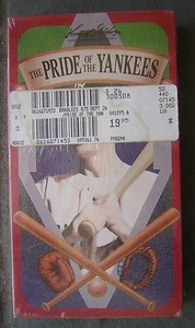 The Pride Of The Yankees - Starring Gary Cooper Unopened VHS Movie Tape - Imagen 1 de 2