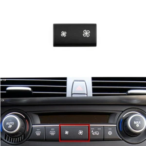 Car Inner Air Conditioner Fan Button Repalce Trim For BMW X5 E70 06 07 08 09 10 - Picture 1 of 7