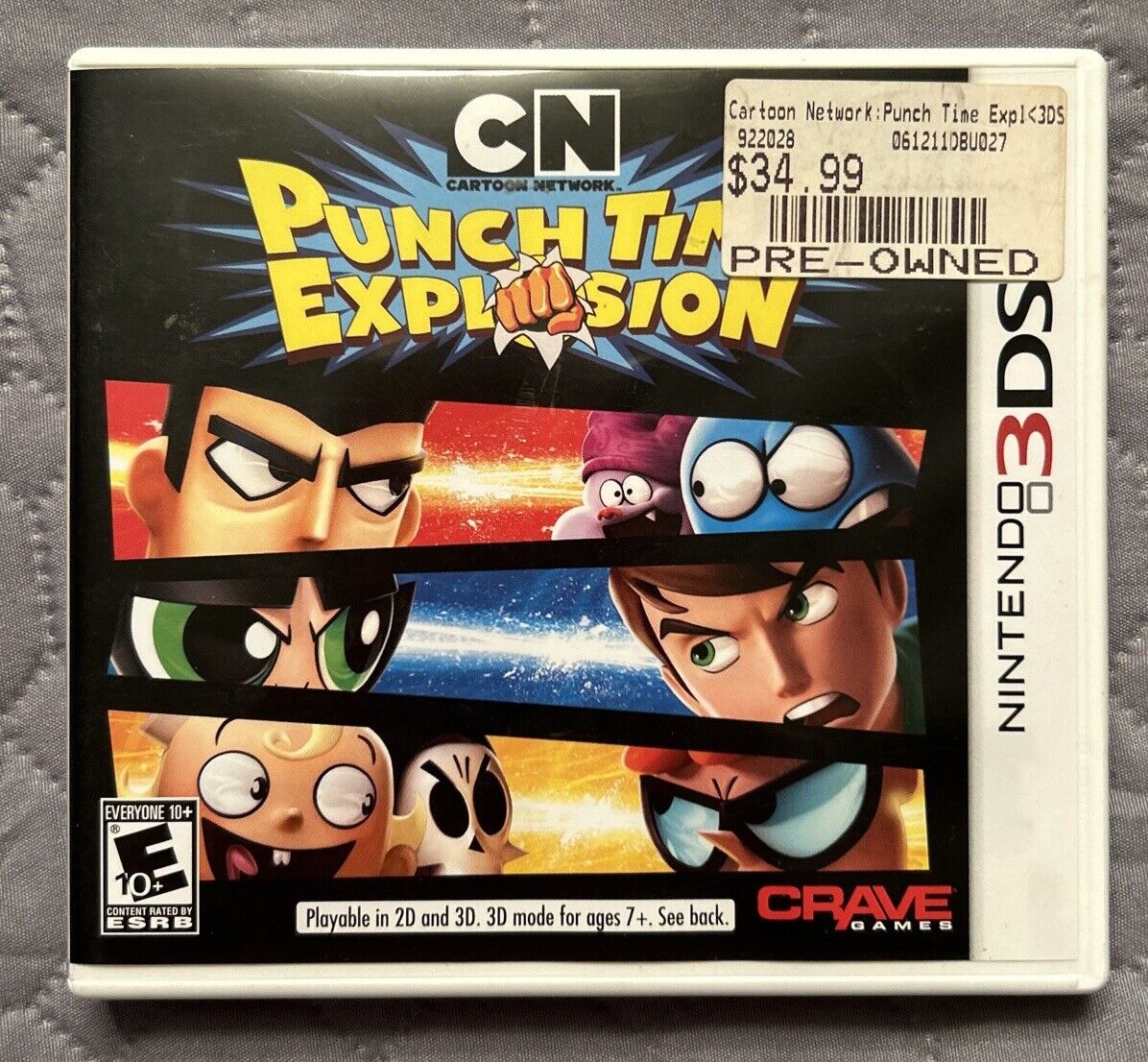  Cartoon Network: Punch Time Explosion XL - Playstation 3 :  Video Games