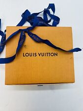 Louis Vuitton Gift Box, Ribbon Drawer Style 5 x 6 x 1.75" Storage Empty Jewelry