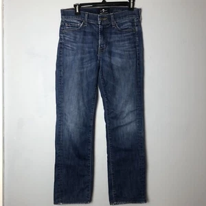 7 For All Mankind Luxe Performance Men Sz 29 Slimmy *Read - Picture 1 of 11