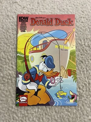 Pato Donald #7 - Cubierta variante 1:25 Walt Disney IDW Comics 2015 casi nuevo Foto 1 de 4