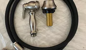 Kingston Brass Gourmetier CCRP1K8SPR Vintage Küchenarmatur Brause, gebürstet Nic - Bild 1 von 9