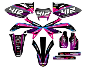 2008-2018 CRF 450 X SURGE Pink Senge Graphics Kit Compatible with Honda - Picture 1 of 10