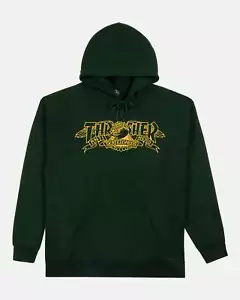 SUDADERA CON CAPUCHA THRASHER X ANTIHÉROE MAG BANNER - Imagen 1 de 2