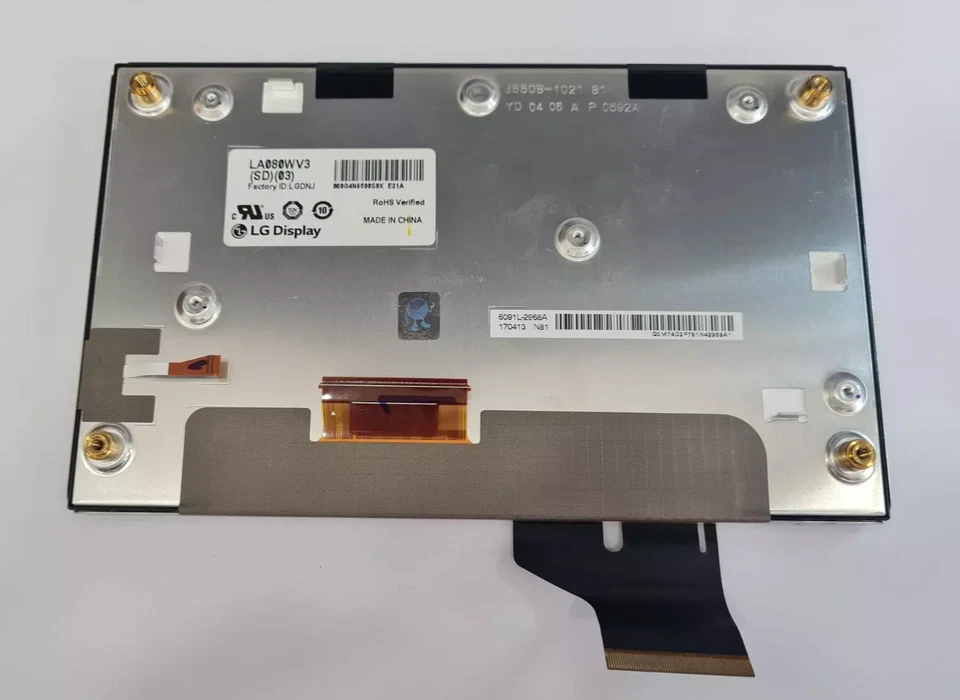 LA080WV3-SD01 LA080WV3(SD)(01) LCD Touch Screen Digitizer Replacement Part - Image 1 of 1