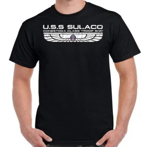 Camisa USS Sulaco Colonial Marines Logo Envejecido - Imagen 1 de 4