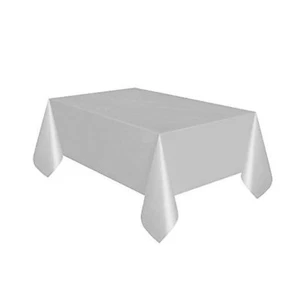 Temas Store Einweg Robust Gelb Silber Party Tisch Abdeckung - Bild 1 von 8