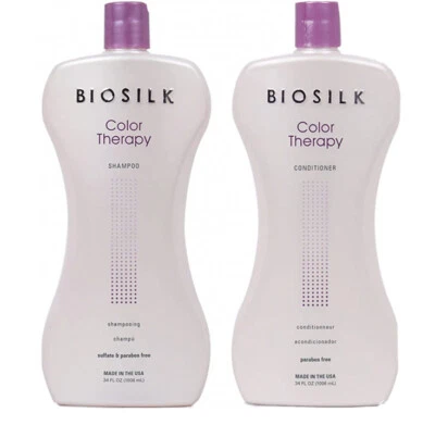 BioSilk Color Therapy Duo Shampoo 34 oz and Conditioner 34 oz - Image 1 of 2