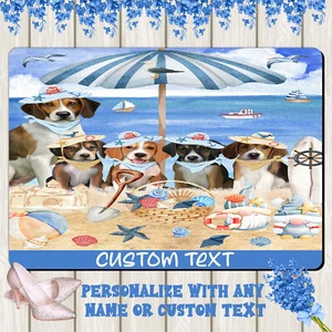 American English Foxhound Dog Floor Mat Anti-Slip Pet Door Mat Indoor NWT - Picture 1 of 43