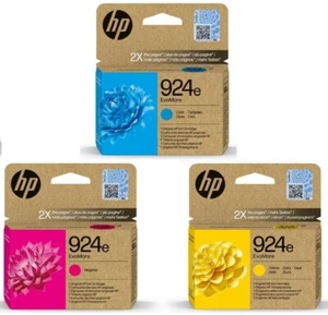 Genuine HP 924/924e Ink cartridge 4K0U3NE, 4K0U4NE, 4K0U5NE, 4K0U6NE 6C3Z1NE LOT - Picture 1 of 13