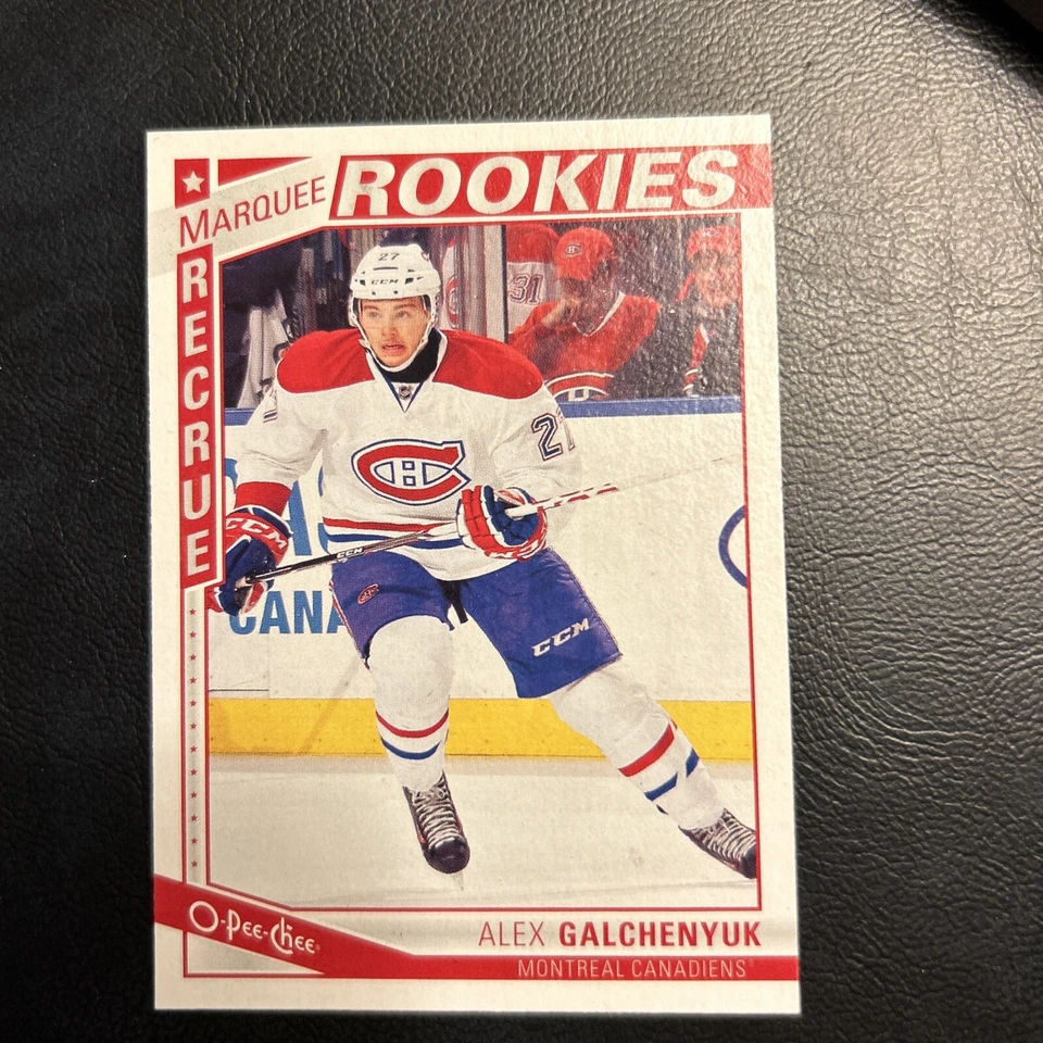 B99 2013/14 O Pee Chee Marquee Rookie #575 Alex Galchenyuk Montréal Canadiens￼ - Image 1 of 2