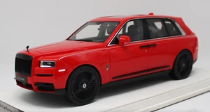 1/18 GL models Rolls Royce Cullinan in Red on Leather Base 39 pcs - Picture 1 of 9