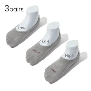 Variety Cuts Pack 3Pairs / Active-X Low-Mid-High-cut Modal Bundle /Navy/ Women's - Picture 1 of 13