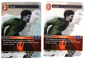 FINAL FANTASY TCG SAZH FOIL & NON FOIL PROMO 2-006R OPUS Trading Card 2017 NM - Picture 1 of 3